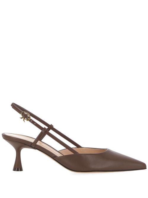 Chocolate brown calf leather sandal Gianvito Rossi | G9533255LACVITBROW